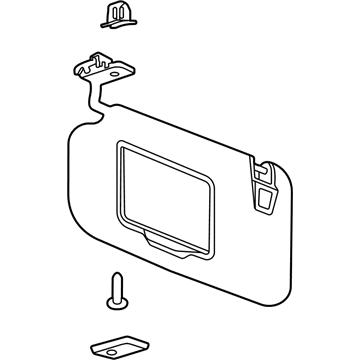 Lincoln LC5Z-7804104-BD Visor