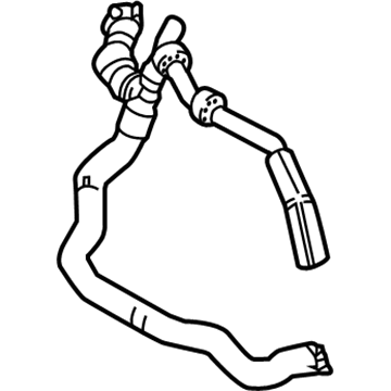 2018 Ford Focus Cooling Hose - DV6Z-8075-L