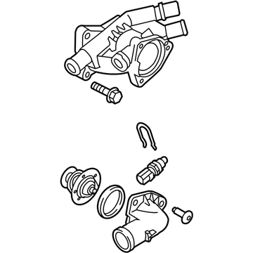 Ford CM5Z-8592-B Water Outlet