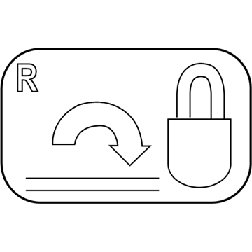 Ford 1U5Z-297A12-BA Decal