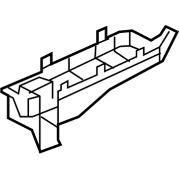 Mercury 8L8Z-14A003-D Bottom Panel