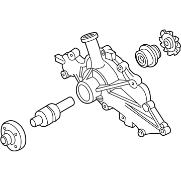 Ford XL5Z-8501-AD Water Pump