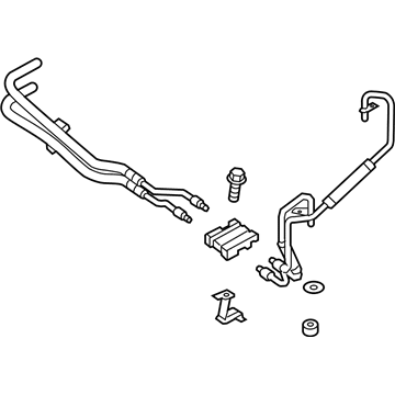 Ford Escape Automatic Transmission Oil Cooler Line - CV6Z-7R081-B