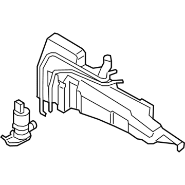 Ford M1PZ-17618-A Washer Reservoir