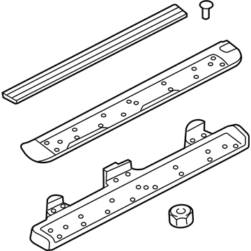 Mercury 6L2Z-16450-DAA Running Board