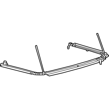 Ford M2DZ-7851501-C Rear Bow