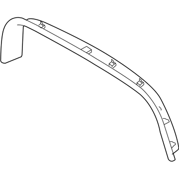 Ford CA8Z-7442410-AB Upper Gate Trim