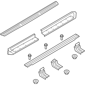 Ford 7L1Z-16450-CA Running Board