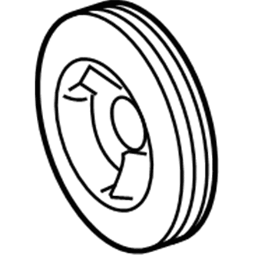 Lincoln 8T4Z-6312-A Crankshaft Pulley