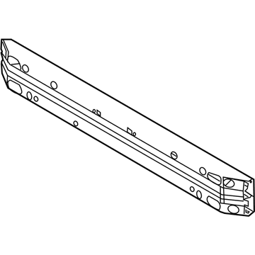 2010 Ford Focus Bumper - 8S4Z-17757-A