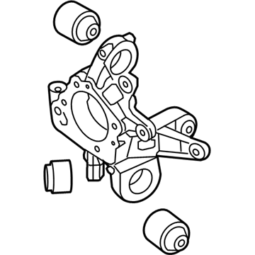 Ford DE9Z-5B758-A Knuckle & Bushing Assembly