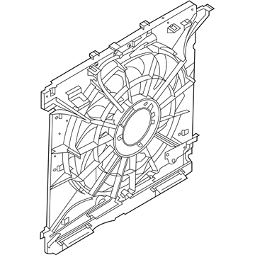 Lincoln P1MZ-8C607-A Fan Assembly