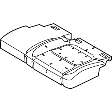 Ford FB5Z-78632A23-F Seat Cushion Pad