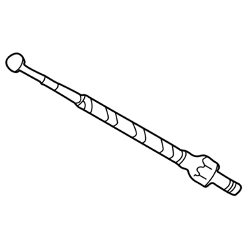 Ford MCPZ-18813-D Antenna Mast