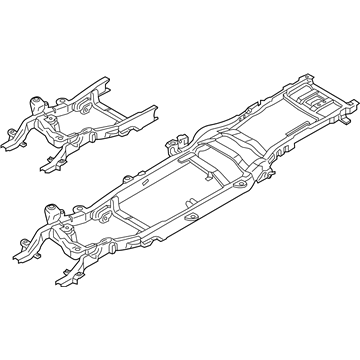 2017 Ford F-250 Super Duty Front Cross-Member - NC3Z-5005-G