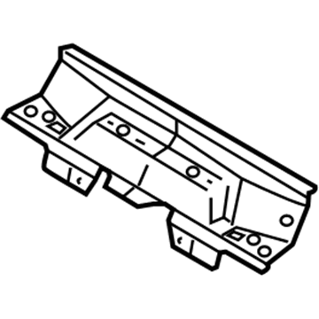 Ford 5R3Z-63102A24-A Center Crossmember