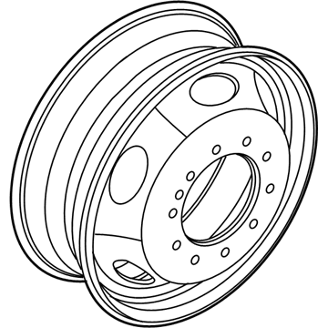 Ford 8C3Z-1015-K Wheel, Spare