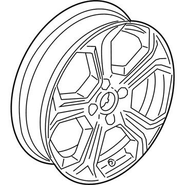 Ford C1BZ-1007-P Wheel, Alloy