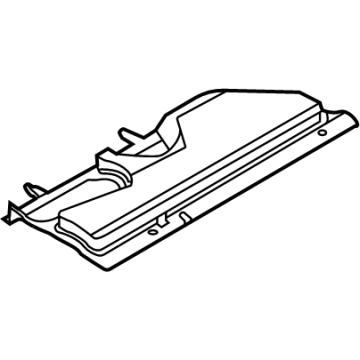 Ford M1PZ-78046A25-AA Lower Plate