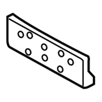 Ford JB5Z-17A385-AA License Bracket