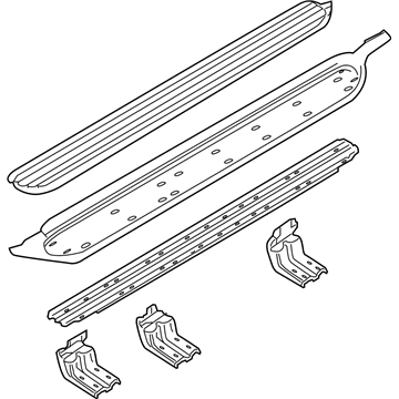 Lincoln 7L7Z-16450-AA Running Board