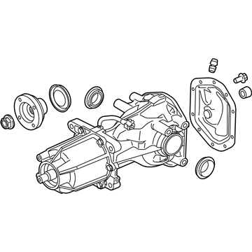 Ford 9E51-4000-AC Axle Assembly - Rear