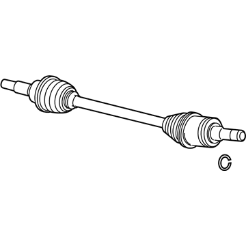 Lincoln BT4Z-4K138-A Axle Assembly