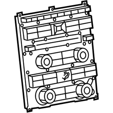 2012 Ford Taurus A/C Switch - AG1Z-18842-C