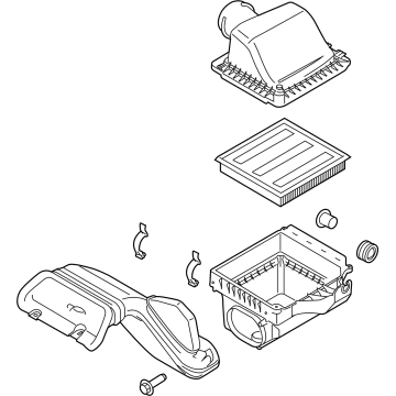 Ford F-150 Air Filter Box - ML3Z-9600-A