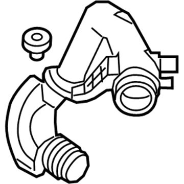 Lincoln GD9Z-9R530-A Air Hose