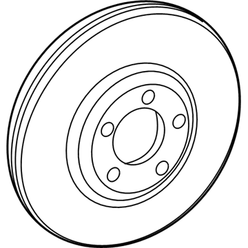 Ford Freestyle Brake Disc - 8G1Z-1125-B