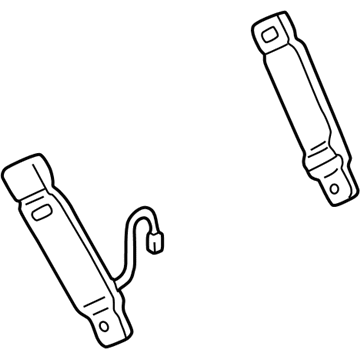 Mercury 1L2Z-7861202-CAA Buckle End