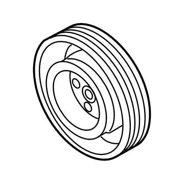 Ford HX7Z-6B321-A Crankshaft Pulley