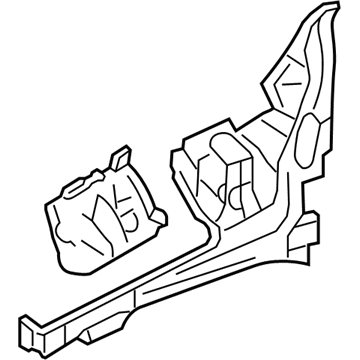 Mercury 8G1Z-16054-E Outer Rail