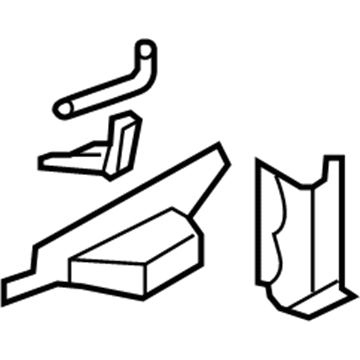 Mercury 9G1Z-54108A26-A Mount Assembly