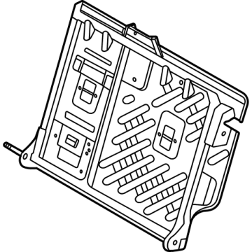 Ford LX6Z-99613A39-C FRAME - REAR SEAT BACK RETAINI