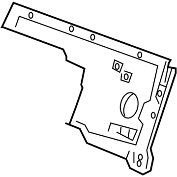 Mercury 3F2Z-10890-DA Lens & Bezel