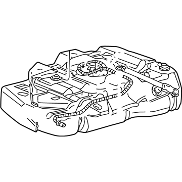 Mercury Fuel Tank - 3F2Z-9002-AA