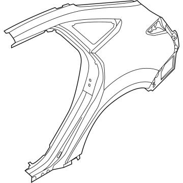 Ford CM5Z-5827840-A Panel - Body Side - Rear