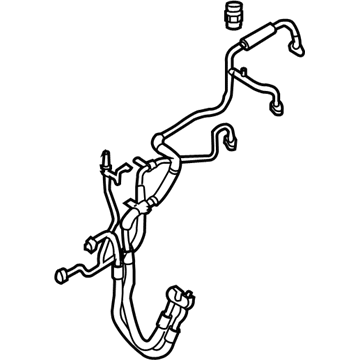 Ford 8M6Z-19D850-A Hose & Tube Assembly