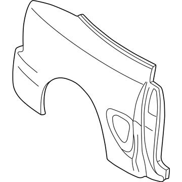 Ford XR3Z-7627840-BA Quarter Panel