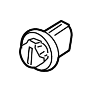 Ford AL8Z-13411-B Marker Lamp Bulb Socket