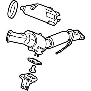 2014 Ford Escape Catalytic Converter - CV6Z-5E212-D