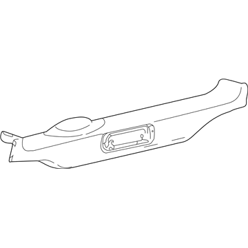 Ford 2C7Z-7842456-AAA Lower Molding