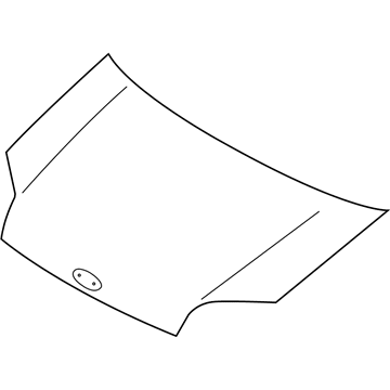 Ford 7T1Z-16612-A Hood