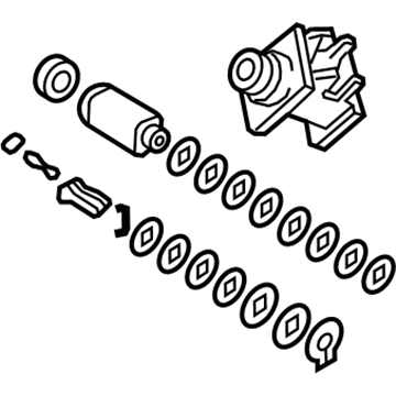 Ford 7T1Z-3697-B Lock & Cylinder