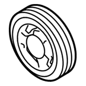 Ford 8T4Z-6312-A Crankshaft Pulley