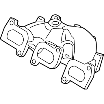 2012 Lincoln MKX Exhaust Manifold - AT4Z-9430-B