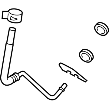 Ford FL3Z-7B028-P Inlet Tube