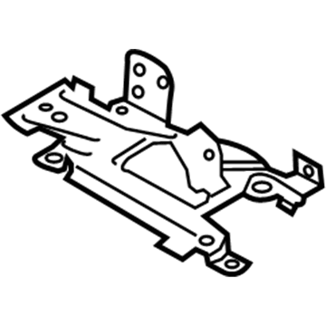 Ford CJ5Z-78045B32-A Console Base Bracket